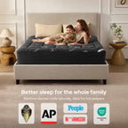 BEDLORE Twin Mattress Topper, Thick Soft Pillow Top Bed Topper