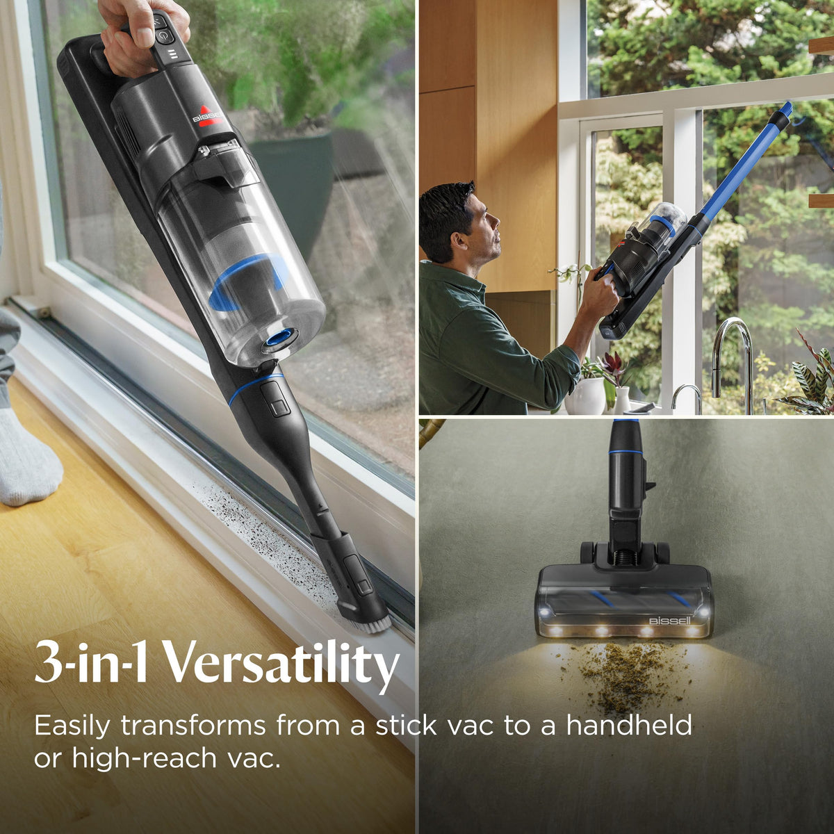 Bissell PowerClean 200W Self-Standing Cordless Vacuum, 4173