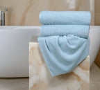 Tens Towels 4 Piece Extra Large Bath Towels 30 x 60 Inches, Dark Grey