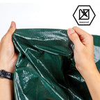 CARTMAN 8x10Ft Multipurpose Waterproof Poly Tarp Cover 8 Mil, Green