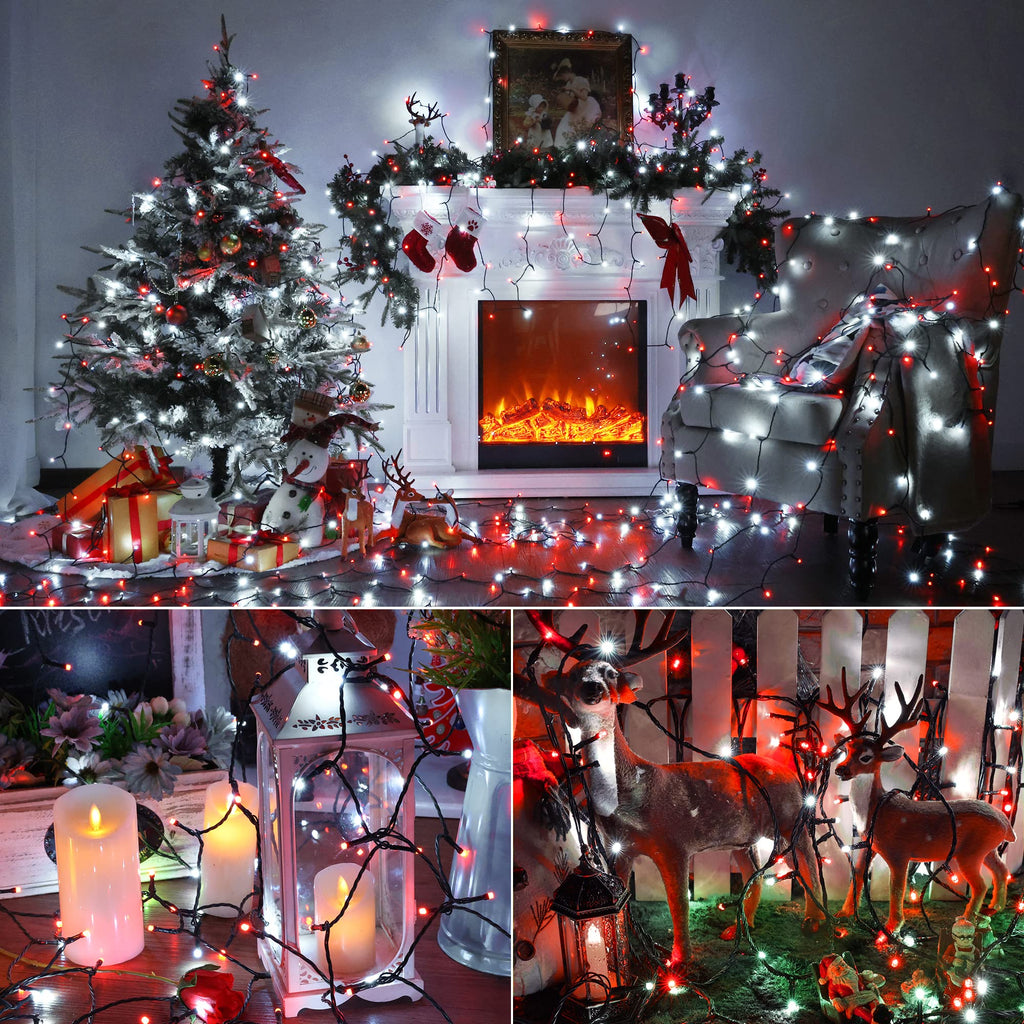 Brizled LED Halloween Lights Indoor Outdoor Orange & Purple String Light