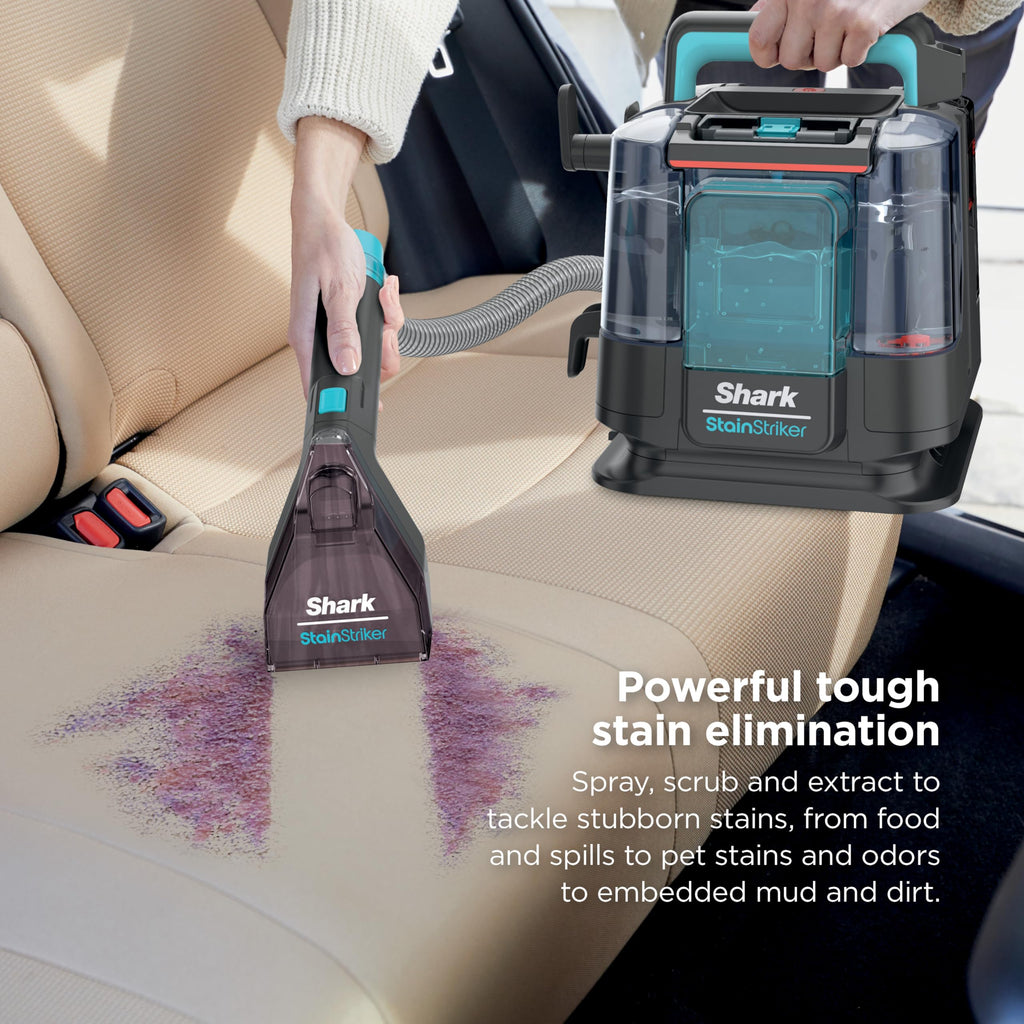 Shark StainStriker Portable Carpet/Upholstery Cleaner, 4 Tools, PX202BRN