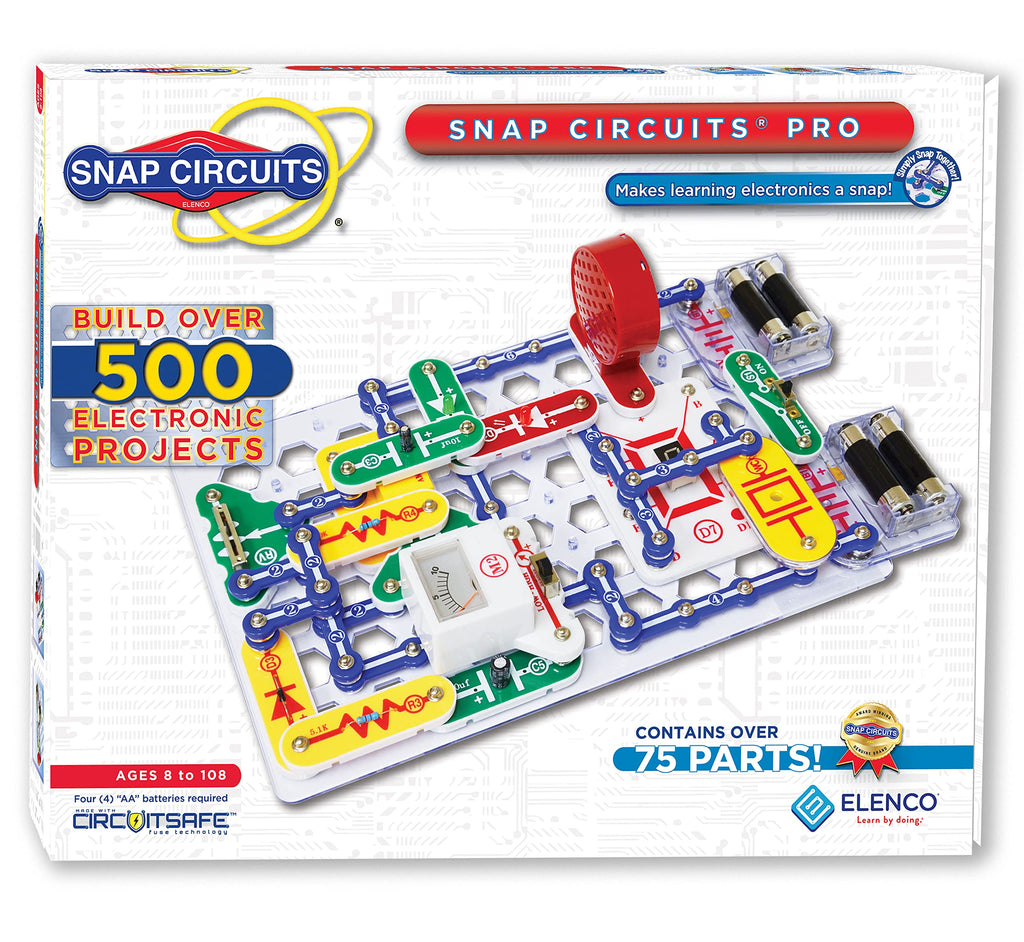SNAP CIRCUITS Classic SC-300 STEM Electronics Kit, 300+ Projects, Ages 8+