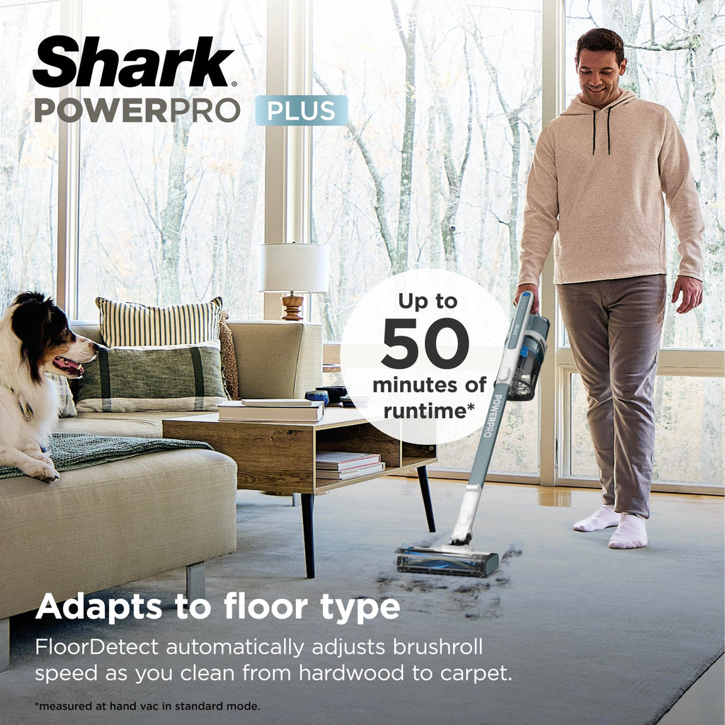 Shark Pet Cordless Stick Vacuum, 40-Min Runtime, Lightweight, Grey, IX141