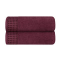 GLAMBURG Ultra Soft 4 Pack Oversized Bath Towel Set 27x54 inches, 100% Cotton Bath Towels, Highly Absorbant Compact Quickdry & Lightweight Towel, Ideal for Gym Travel Camp Pool - Charcoal Grey