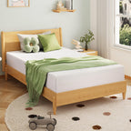 EGOHOME Twin Mattress 14 Inch, Green Tea Memory Foam Mattress, Medium Plush