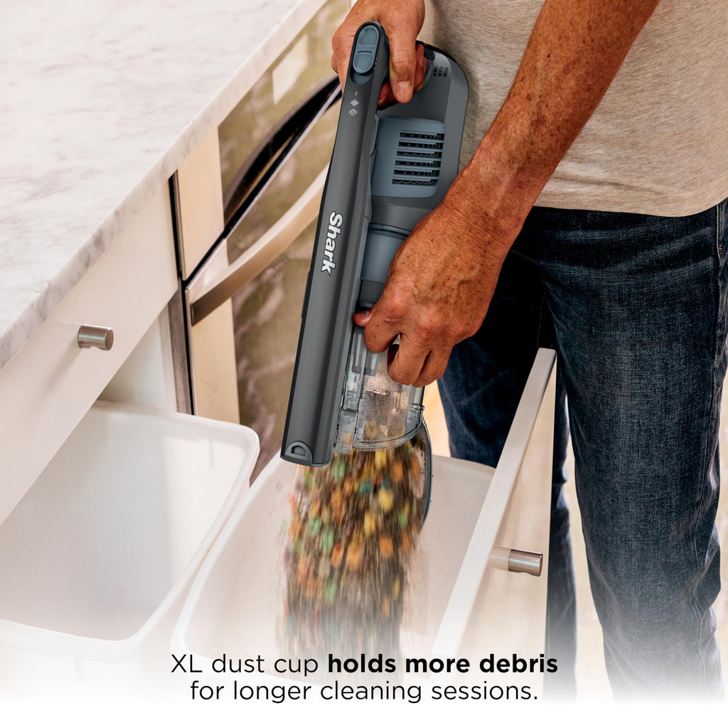 Shark Pet Cordless Stick Vacuum, 40-Min Runtime, Lightweight, Grey, IX141