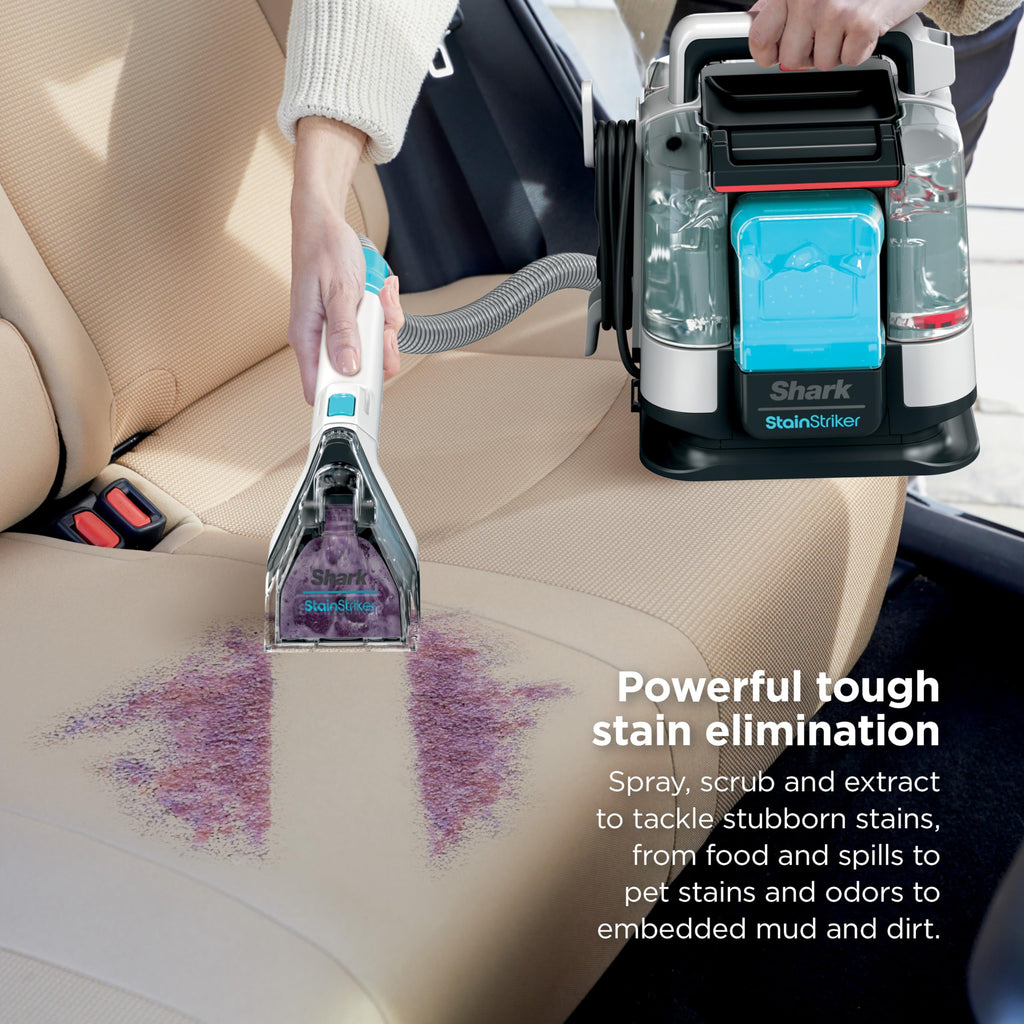 Shark StainStriker Portable Carpet/Upholstery Cleaner, 4 Tools, PX202BRN