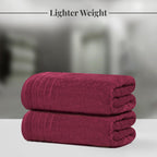 Tens Towels 4 Piece Extra Large Bath Towels 30 x 60 Inches, Dark Grey