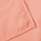 N&Y HOME Fabric Shower Curtain or Liner with Magnets, Coral