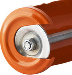 Bates- Caulking Gun, 10:1 Thrust Ratio, Orange, No Drip Sealant Gun