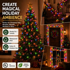 TW SHINE Orange Halloween Lights, 20FT 100 Count Incandescent Mini String Lights, Waterproof Halloween Decorations for Outdoor Indoor Patio Home Party Garden Yard Decor
