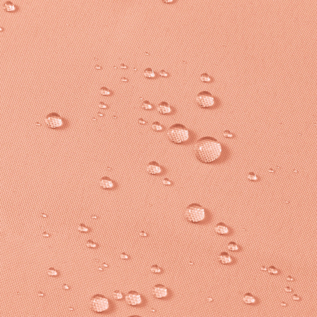 N&Y HOME Fabric Shower Curtain or Liner with Magnets, Coral