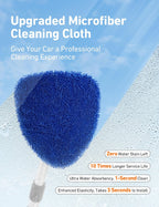 AstroAI Windshield Cleaner Tool & Car Interior Detailing Kit, Blue, 21 in