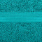 Amazon Basics Fade-Resistant 100% Cotton Bath Towel, 30"x54", Teal Green, 2-Pack